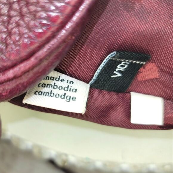 Kate Spade NY Kourtney Burgundy/Maroon/Wine Leather Camera Crossbody Bag - Picture 15 of 15